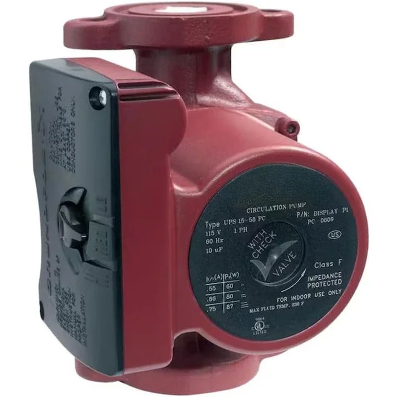 HOME.52722512 3-Speed 1/6 Horsepower Circulator Pump with Flow Check ASIN: B002YR4AVW View on Amazon, Large, Red