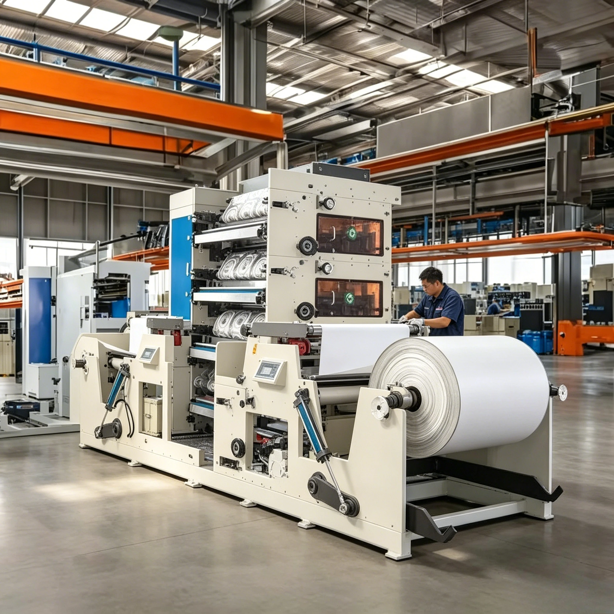 Commercial Printing Products - เครื่องพิมพ์เฟล็กโซกราฟฟิกประสิทธิภาพสูง ประหยัดหมึก ใช้พลังงานต่ำ เหมาะสำหรับการผลิตเชิงพาณิชย์ระยะยาว ปรับแต่งได้ตามความต้องการ