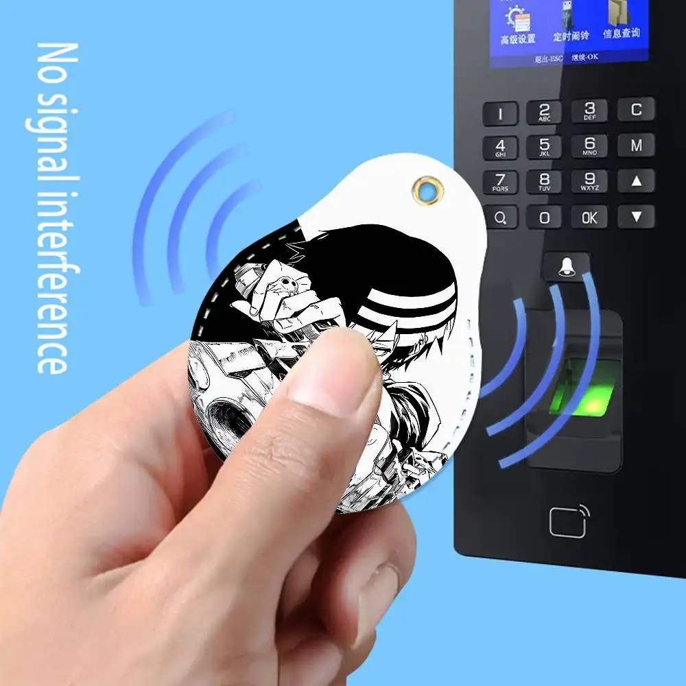 FOR Soul Eater Death the Kid Protective Case For Apple AirTag/Access Card Holder/Pet Anti-Loss Tracking Device