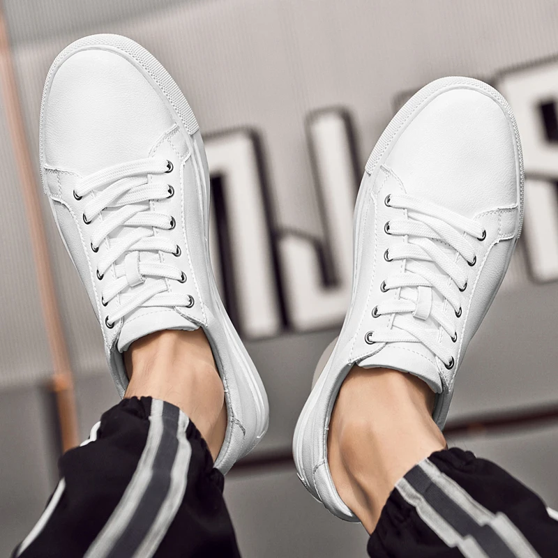 جديد الرجال أحذية رياضية غير رسمية الأمريكية تنفس مريحة موضة ماركة الأحذية في الهواء الطلق القيادة السفر حذاء للسير مسافات طويلة الرجال 37-49 #6