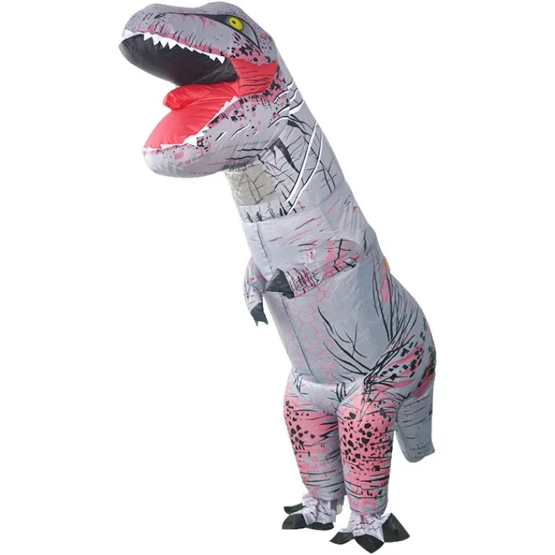 Halloween Costume Party Dinosaur Inflatable Costume Cosplay Tyrannosaurus Inflatable Costume Festival Stage Performance Costumes