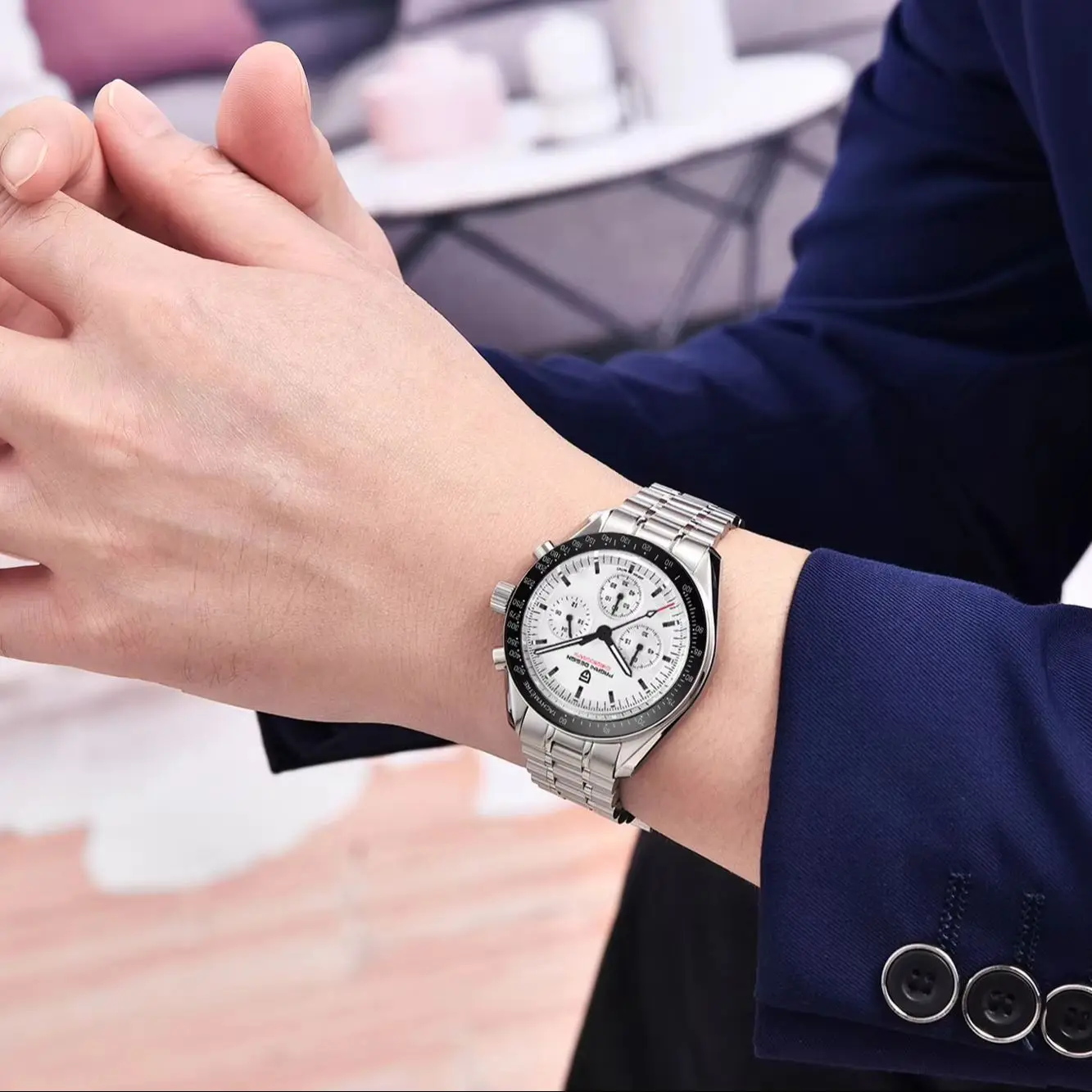 montre homme pagani design – vue détaillée