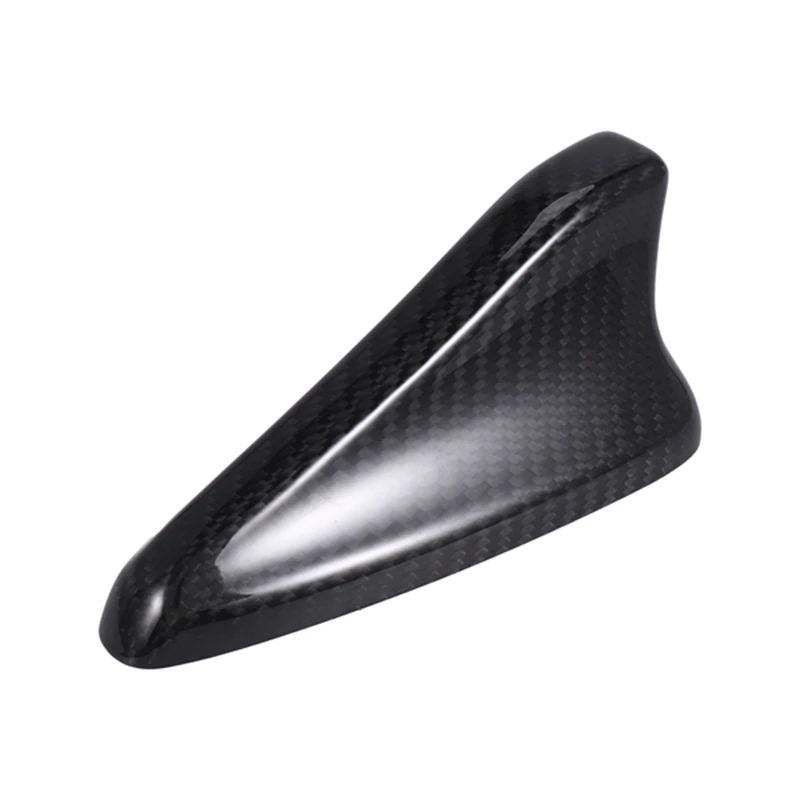 

Carbon Fibre Car Roof Shark Fin Antenna Signal Aerials Cover Trim For Kia Stinger 2018-2023