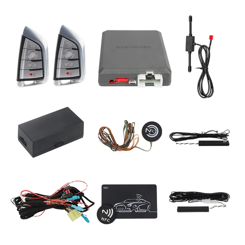 EASYGUARD D3 Software Semi Plug And Play PKE Kit Fit For BMW 2019-2022 Remote Engine Start CANBUS