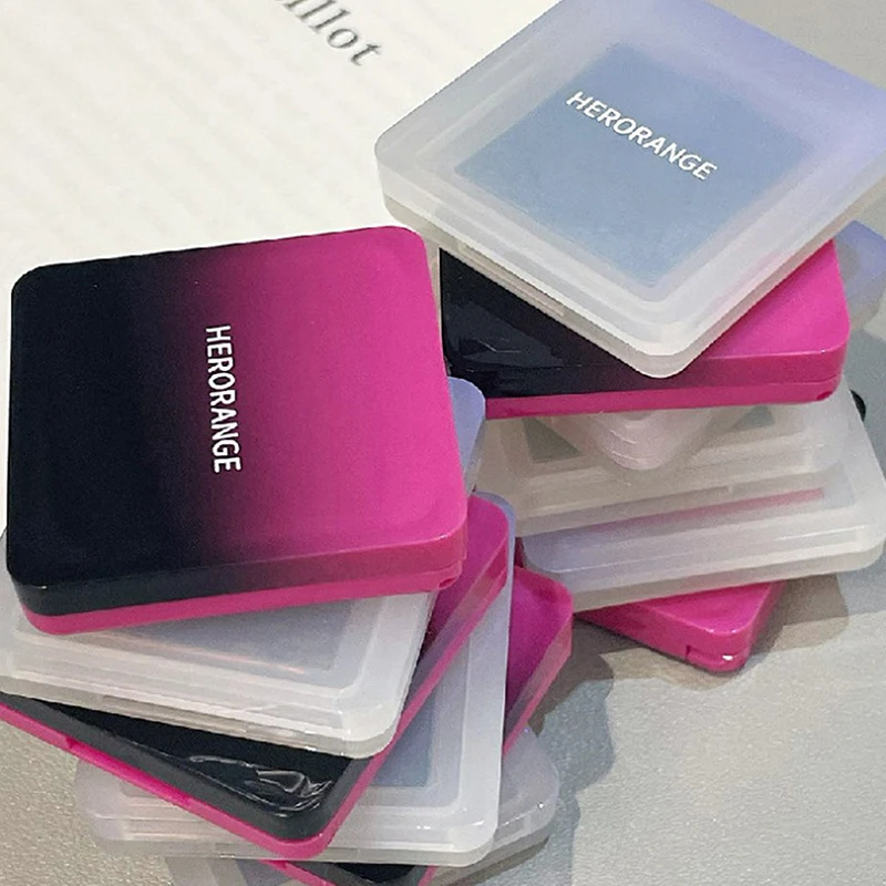 HERORANGE カメレオン アイシャドウ ハイライター シングルカラー 高発色 グリッター パール パレット アイメイク