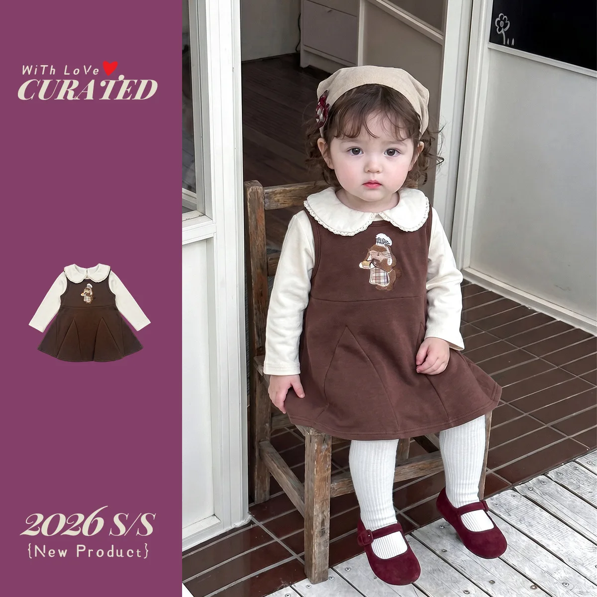 conjunto-de-otono-para-ninas-edicion-coreana-falda-con-tirantes-de-dibujos-animados-camisa-con-cuello-de-muneca-conjunto-de-dos-piezas-ropa-para-bebes