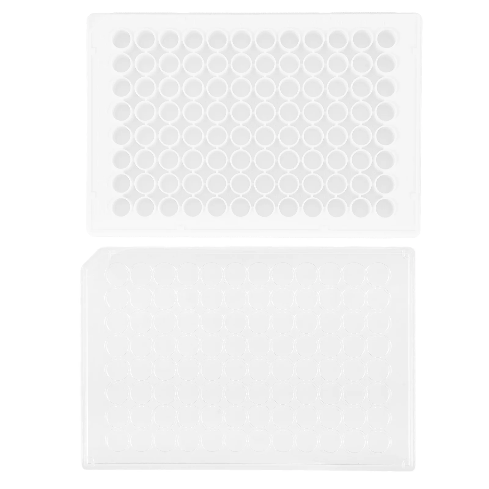 

96 Hole Cell Culture Plate Transparent Laboratory Tissue Culture Tray Multipurpose Tool for Growth Observation