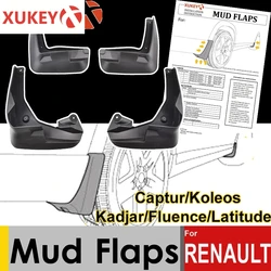 Set Car Mud Flaps For Renault Captur Koleos 1 2 Kadjar Fluence Latitude Mudflaps Splash Guards Mud Flap Mudguards Fender Styling