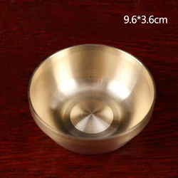 1Pc Copper Tibetan Bowl Buddha Disciples to Supply Water Meditation， Disciples of the Buddha to supply water to the Buddha cup