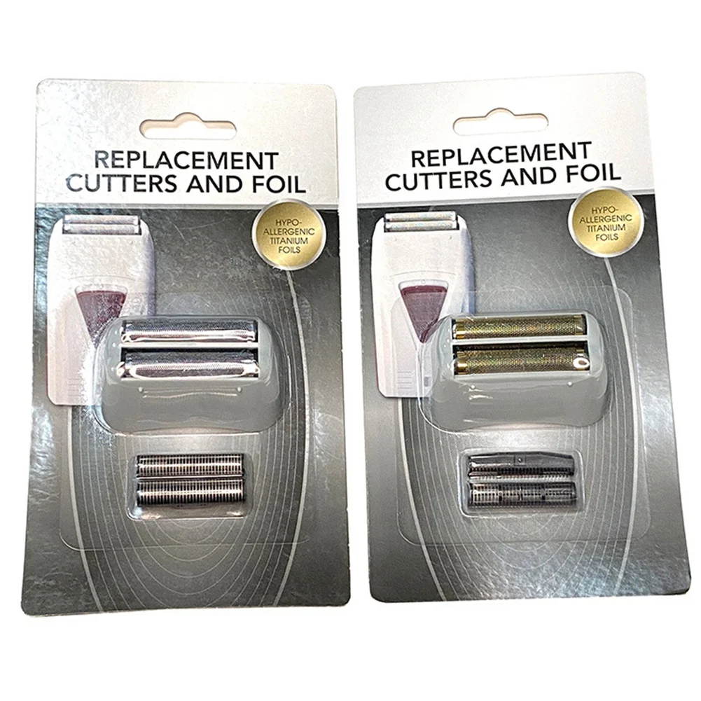 popular Shaver Replacement Foil and Cutters for Andis 17150 17200 Washable 3D Intelligent Floating Shaving Blade Gold