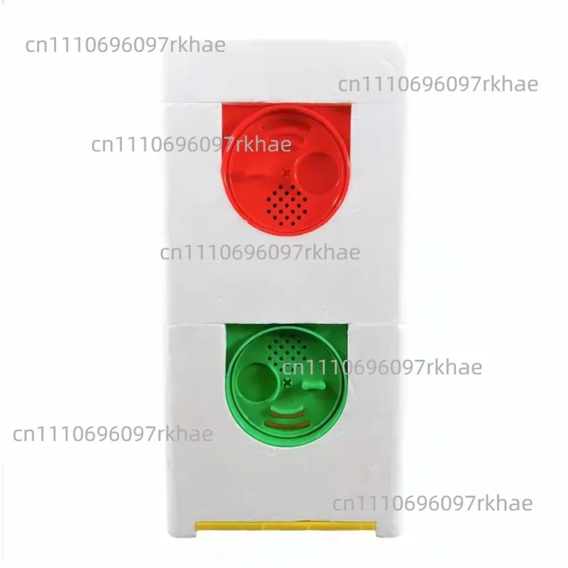 for Queen Bees Rearing Box Double Layer Beekeeping 10 Frames Foam Hives Box, Bees Mating Box DIY Beekeeping Hives