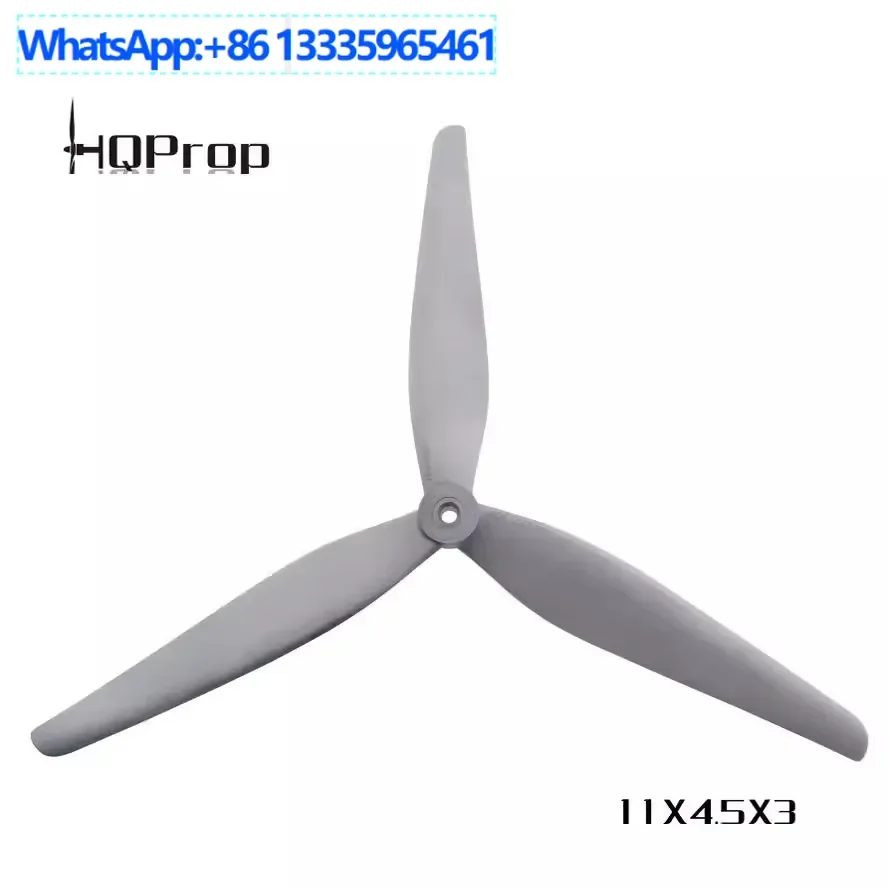 

2Pcs HQProp 11X4.5X3 11 inch propeller FPV traverser, high efficiency, nylon (1 pair in a pack)