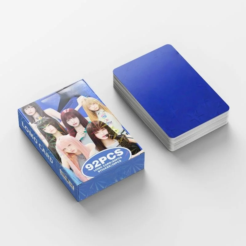 

Набор из 92 шт. новых высококачественных фотокарточек и наклеек для девичьих групп REVI, двусторонние коллекционные карточки Lomo, подарки