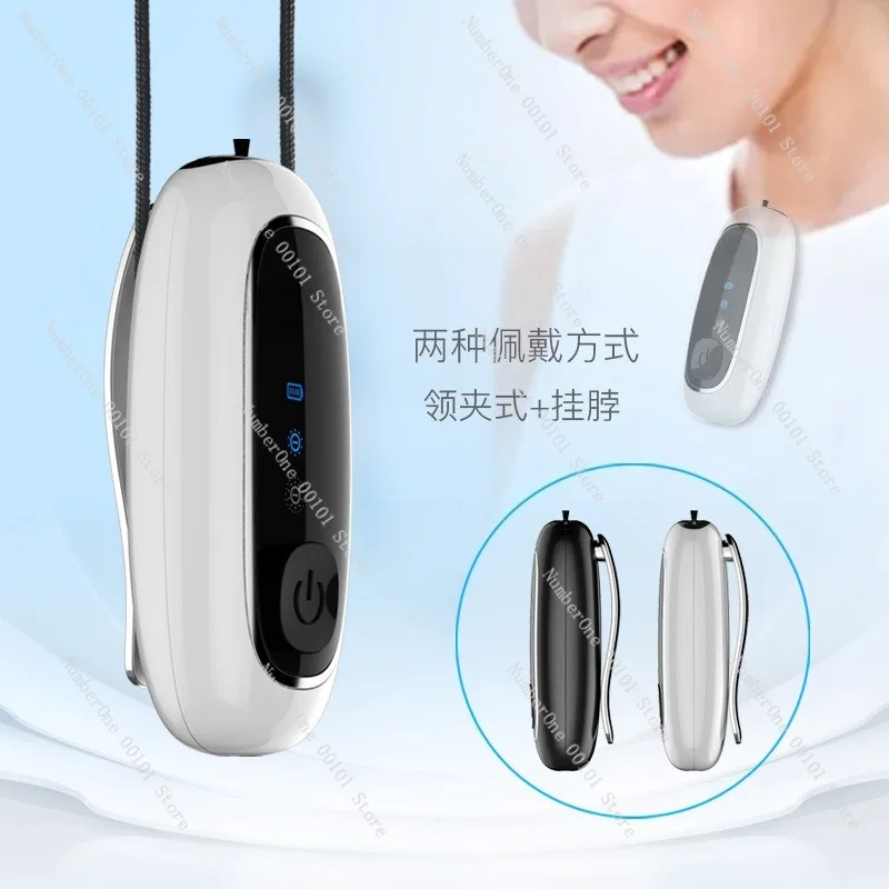 Mini Wearable Negative Ion Generator Portable Neck Air Purifier for Second Hand Smoke Dust Removal Personal Freshener