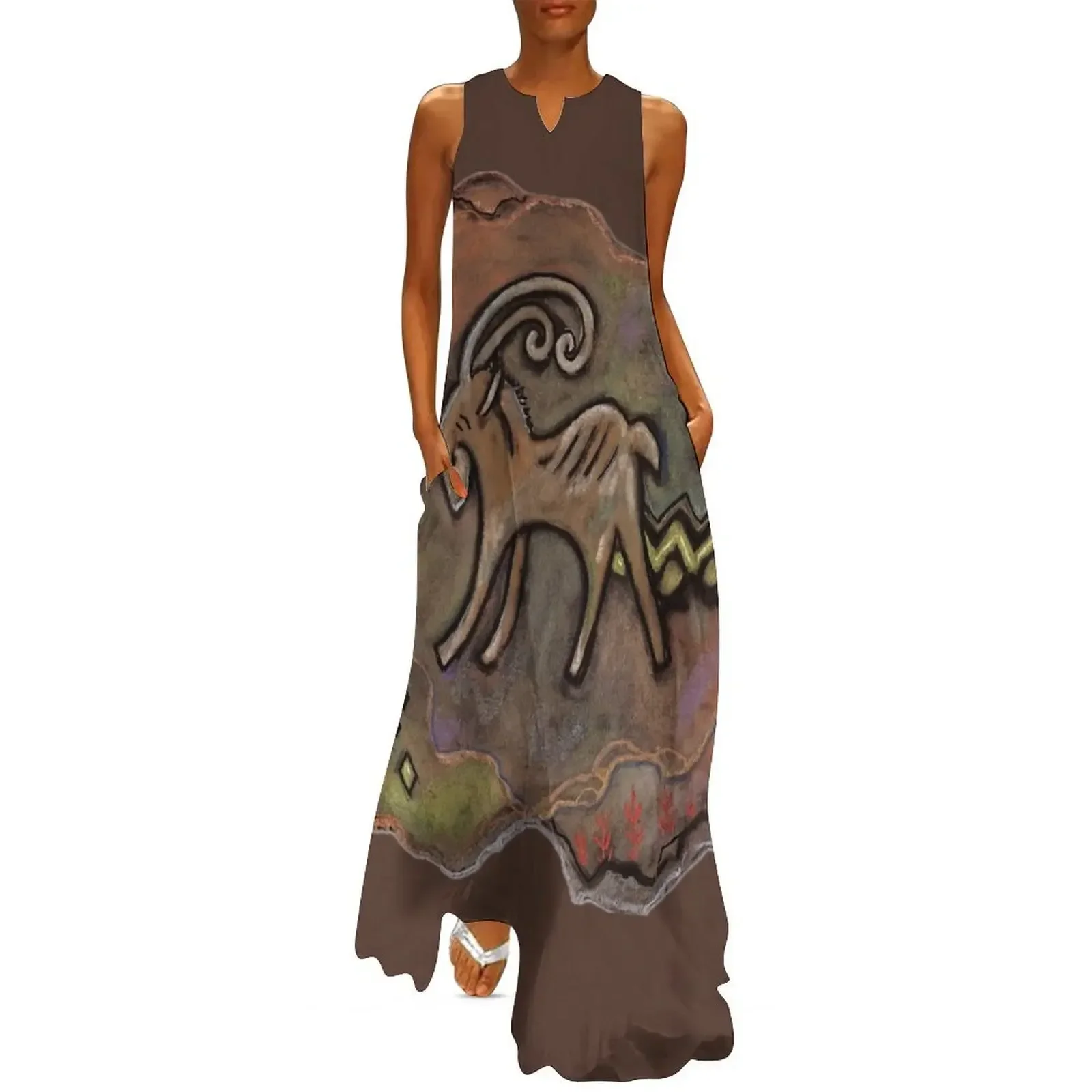 

Antelope Cave Art Long Dress party dresses women summer dress for women 2025 ceremony dresses Dress