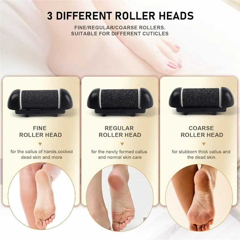 

AB11-6 Заправочные ролики для электрического устройства для удаления мозолей, сменные головки, инструменты для педикюра для ухода за ногами