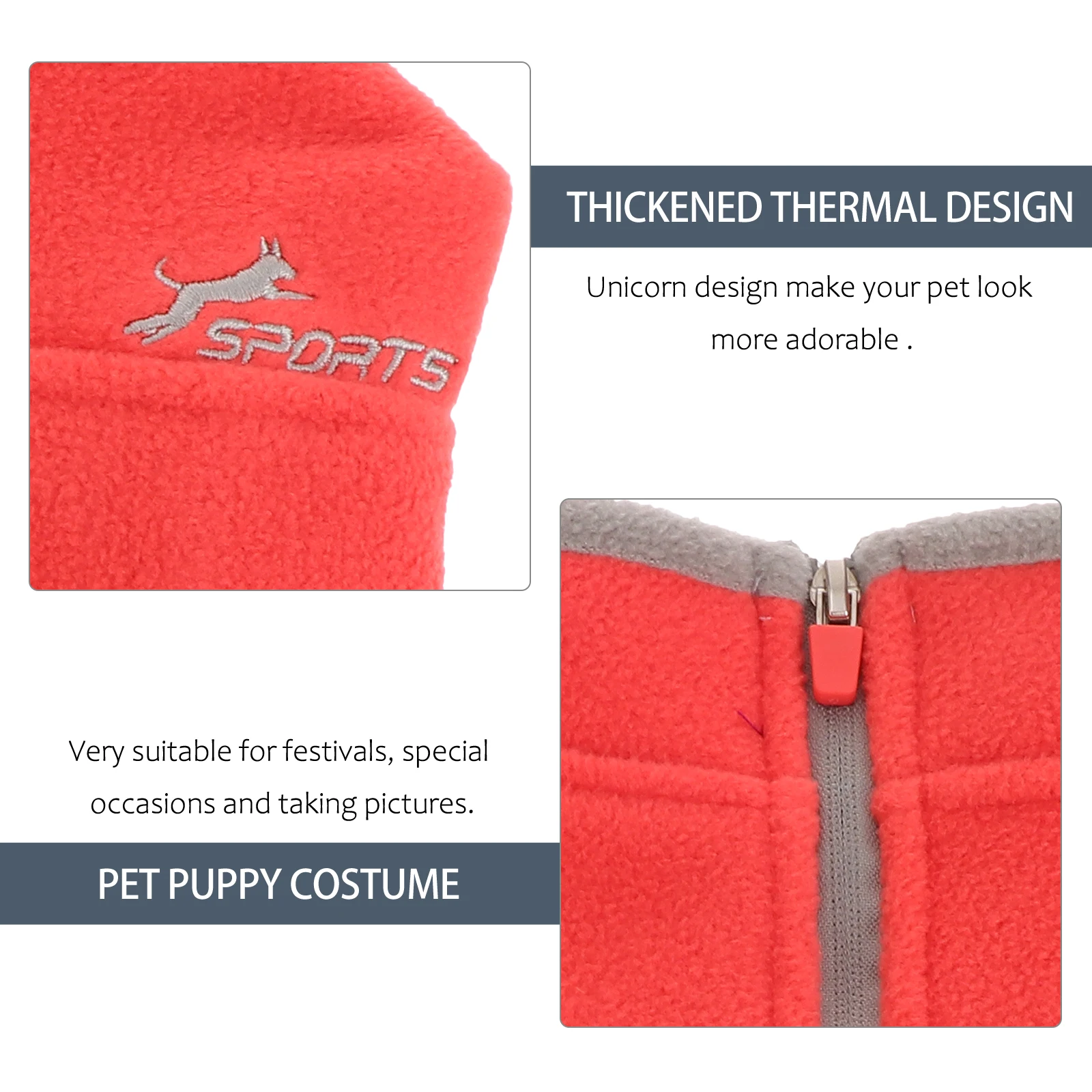 

Pet Thickened Cashmere Sweatshirt Clothes for Dog Sweater Autumn And Winter Dress