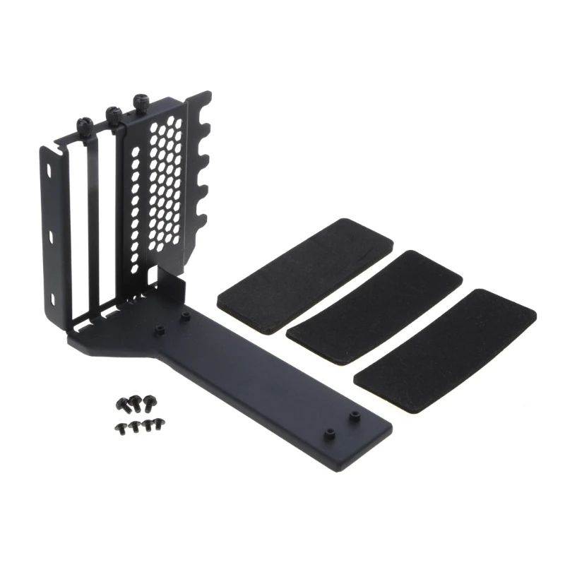 PCIE 3.0 4.0 x16 Universal Vertical GPU Holder Kit Riser ATX Matx Case VGA Graphics Card Steering Bracket Support