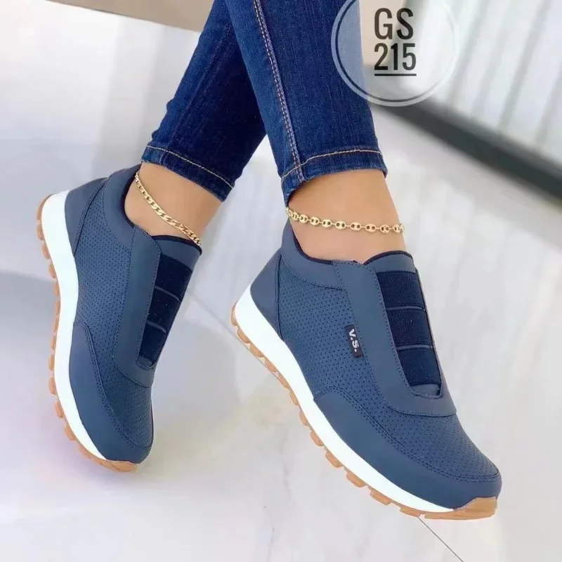 2024 scarpe primaverili scarpe da corsa con suola morbida antiscivolo scarpe sportive comode scarpe vulcanizzate da donna Chaussure Femme