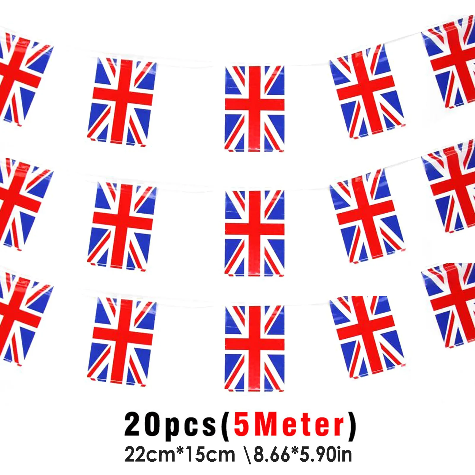 Queens Jubilee Flag Union Jack 70 Years Queen Platinums Jubilee 2022 Full Flag Patriotic UK United Kingdom Themed Bunting Banner