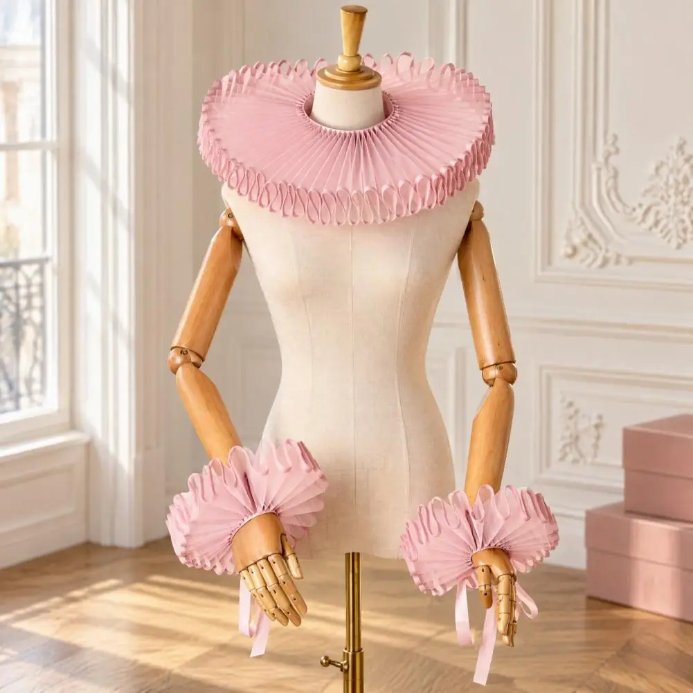 disfraz-de-actuacion-de-drama-vintage-cuello-plisado-tipo-acordeon-para-halloween-conjunto-de-cuello-vintage-cuello-falso-de-encaje-para-halloween