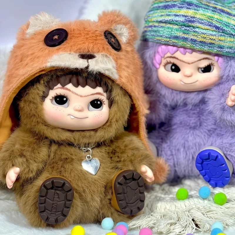 

Genuine Official Wakuku Plush Toy Trendy Party Series Blind Box Stuffed Doll Collectible Figurine Decoration Soft Gift For Girls