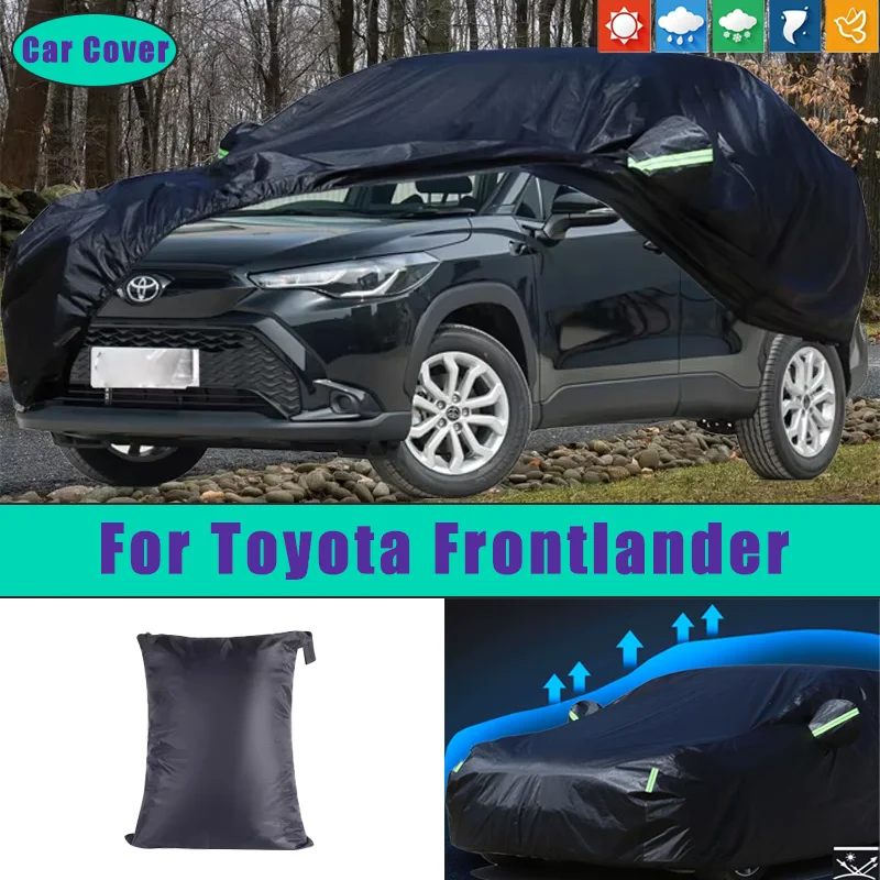 

For Toyota Frontlander Car Full Outer Covers Outdoor Waterproof Dustproof Sun Rain Snow Protection Exterior Car Accessories