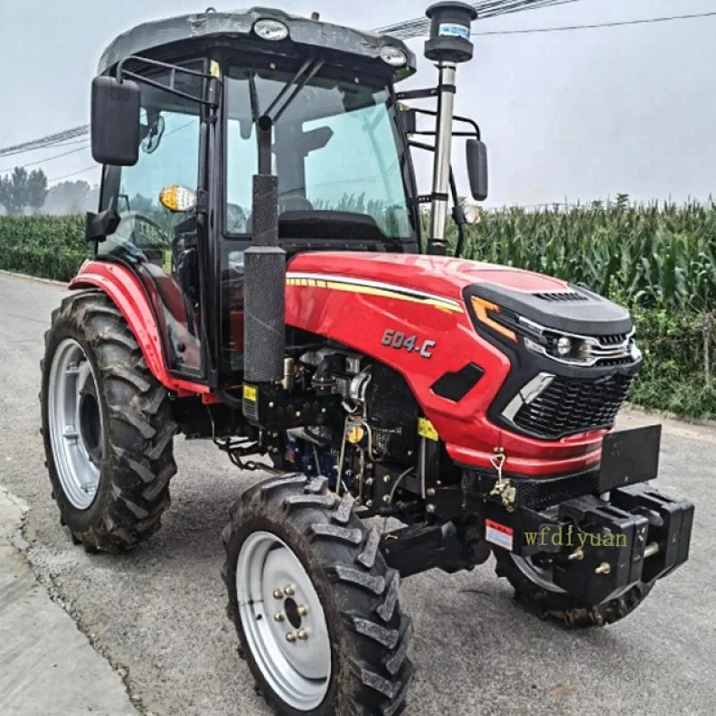 China-Made:4x4 40hp sunshade mini tractor farm tractors agricultural traktor DIYUAN tractor