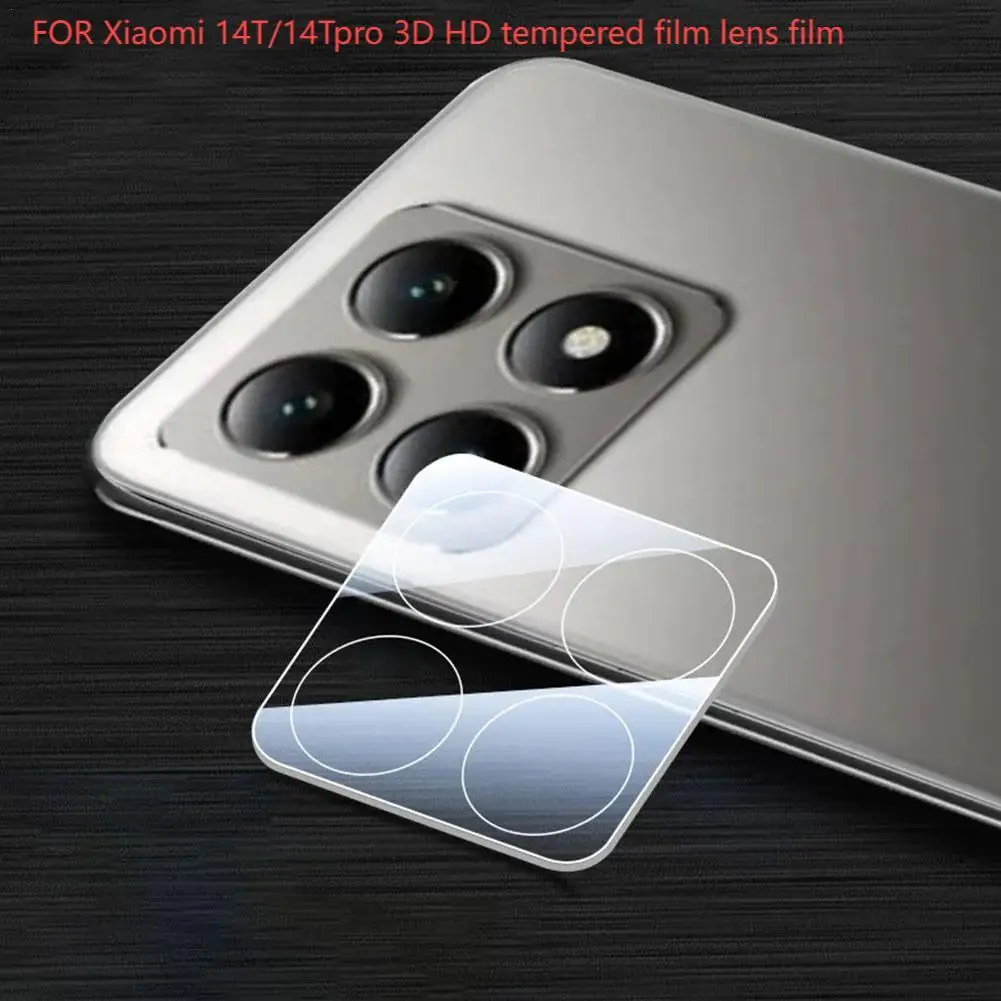 for Xiaomi 14T/14Tpro 3D HD Tempered Film Lens Film Hd Transmittance Anti-scratch Anti-fingerprint Lens Protector