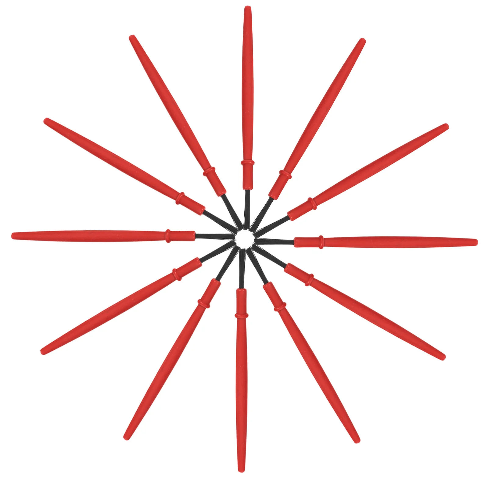 

200Pcs Kids Detail Paint Brushes Round Tip Plastic Painting Kit Educational Activity Watercolor Face Nails Art Craft Tools