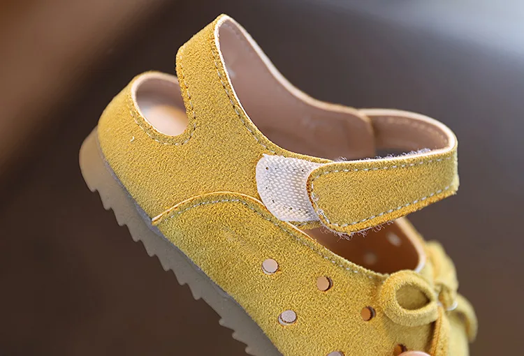 Bequeme Lederschuhe 2026 Frühling Herbst Neue Mädchen Schuhe mit süßer Schleife Kinder Freizeitschuhe Barfuß Kinder Mode Sport Leichtgewicht – Detail 17