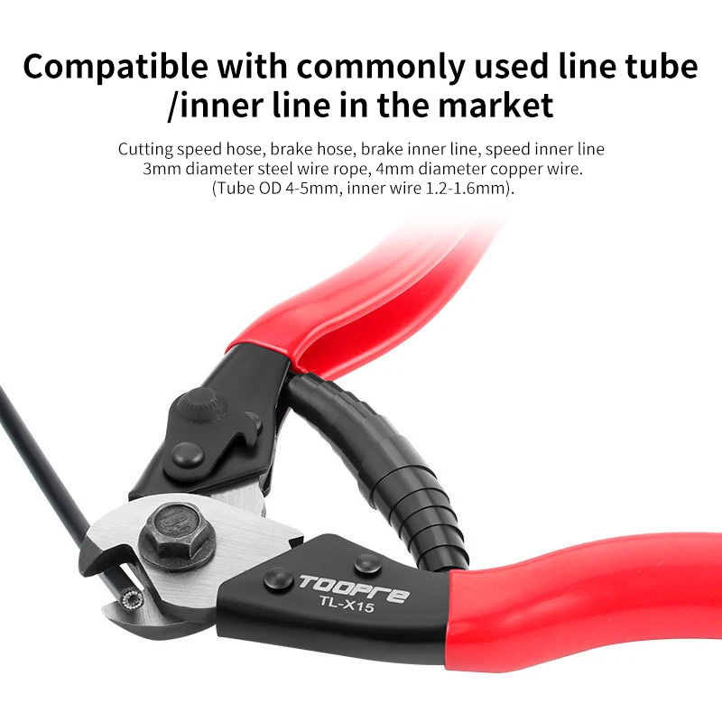 TOOPRE Bicycle Brake Cable Cutter Pliers Bike Variable Speed Line Wire Cutting Tools Inner Wire Line Pliers Cutting Pliers Tools