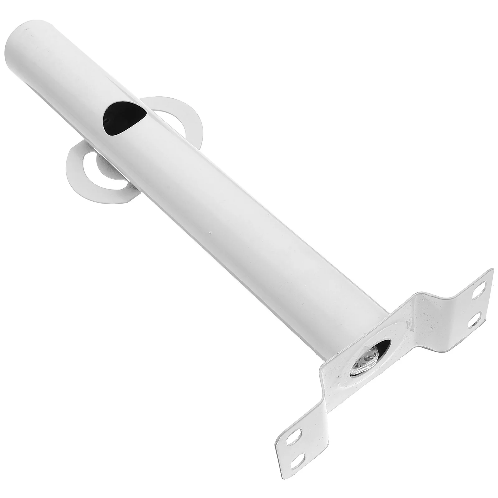 

1Set Light Arm Bracket Solar Spotlight Mount Metal Pole Support for Exterior Street Light Installation Support Pole