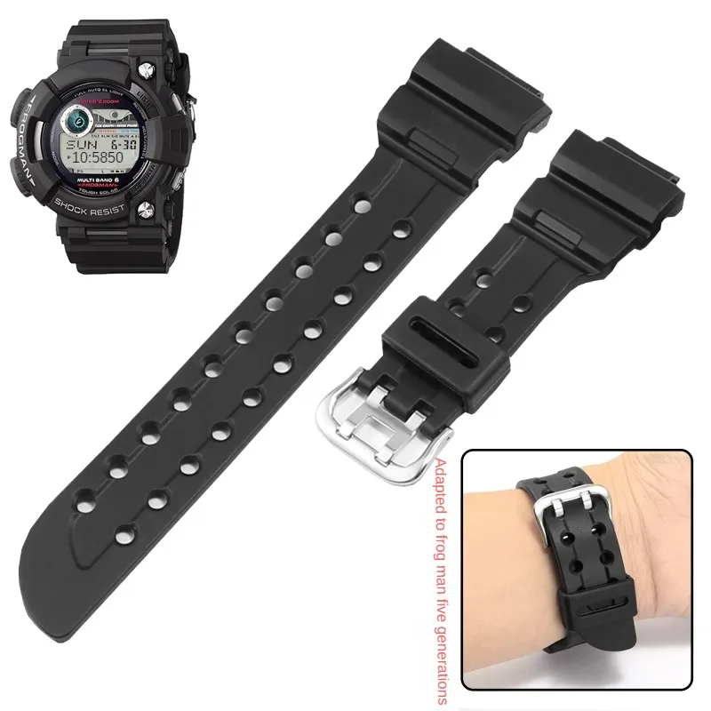 

Suitable for Frogman 5th/6th Generation GWF-A1000/D1000 Series Silicone Replacement Watch Strap