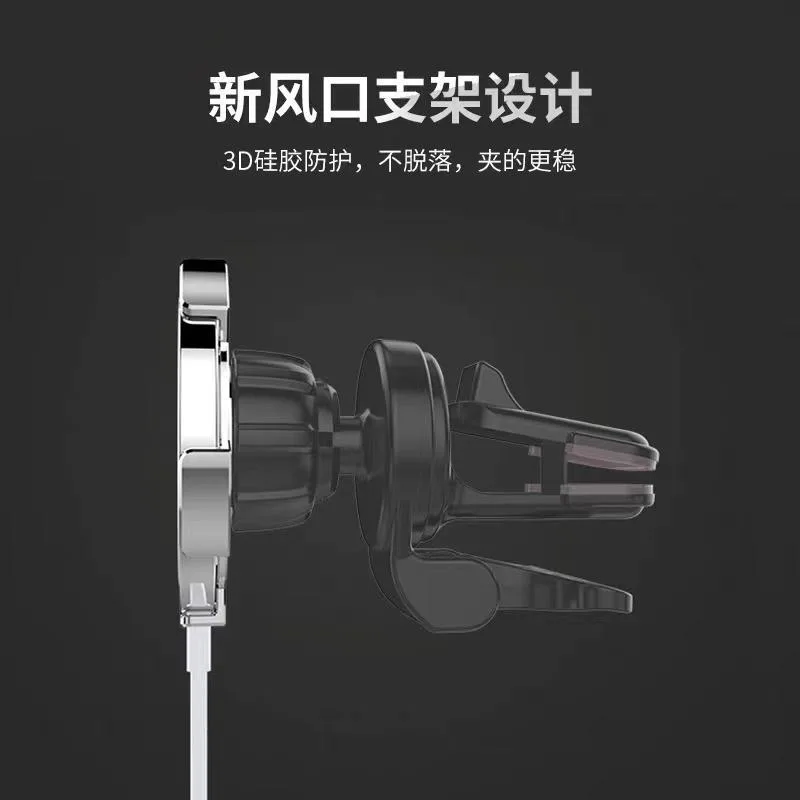 car holder Magnetic Car Wireless Charger holder For iPhone 12Pro Max Phone Stand Macsafe Holder Desktop Bracket For Magsafe