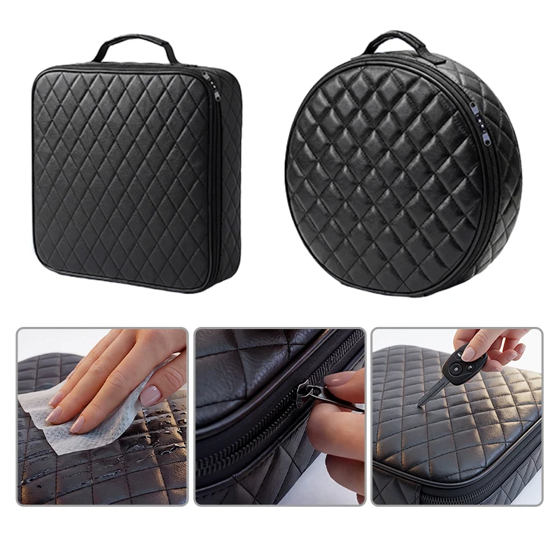 3 Color Options for Electric Vehicle Charger Plug Storage, Portable Bag, Car Charging Cable Socket, Waterproof equipment Storage