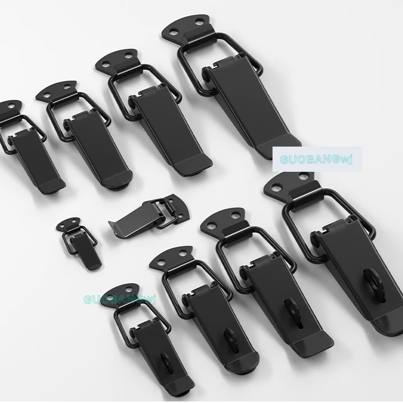 

Thickened 304 201 Stainless Steel Spring Latch Drawbolt Catch, Quick Release Lock for Tool Box Case Cabinet