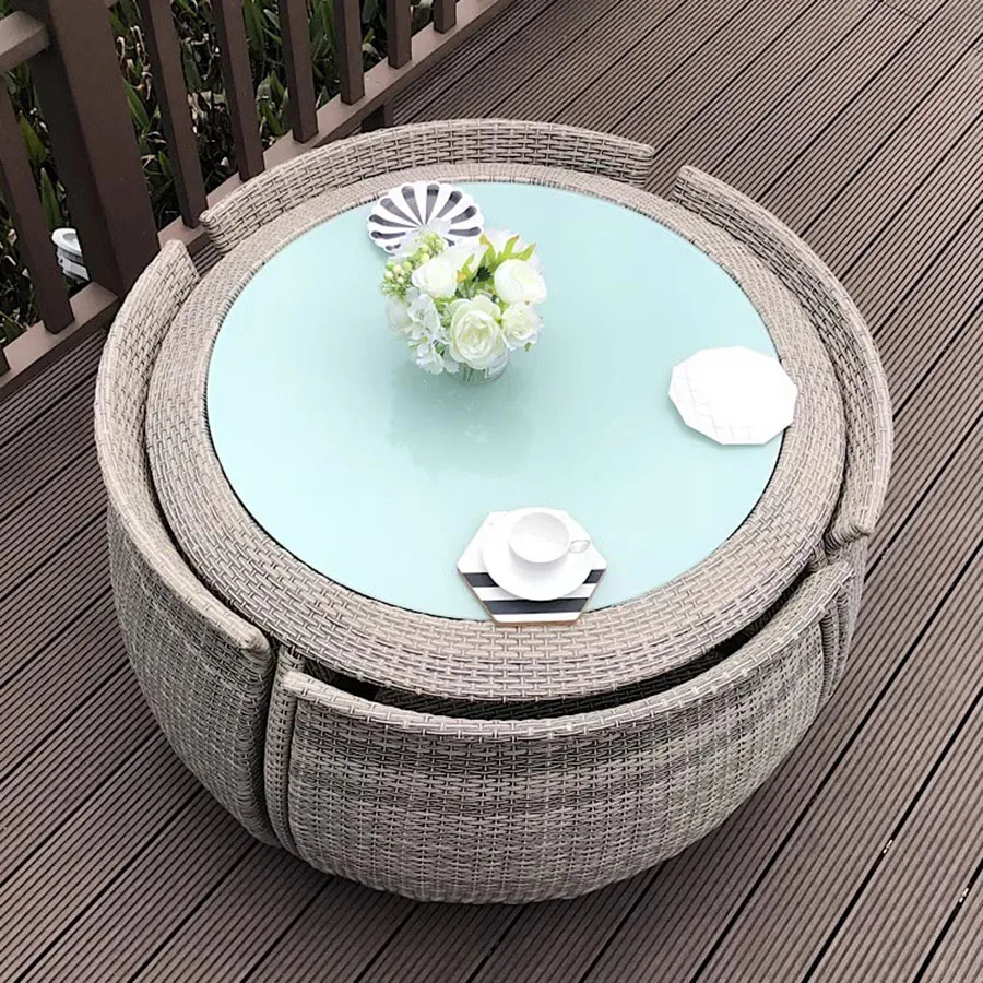 

Nordic Garden Furniture Outdoor Sets Unique Rattan Back Yard Patio Furniture Sets Sectional Lounge Modern Mueble Jardin Chairs