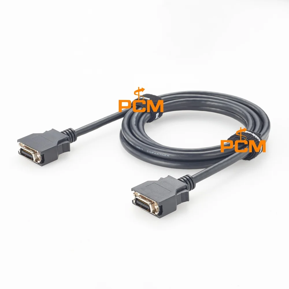 HPCN20 MDR20 Kabel 20-Pin Stecker-zu-Stecker SCSI-Kabel mit Verriegelung, abgeschirmtes Datenkabel für Servoantrieb und Industriesteuerung – Detail 1