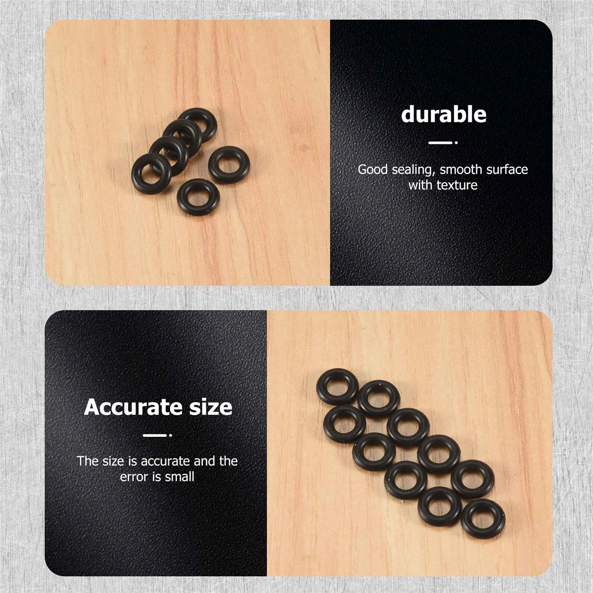 10 Stuks Zwarte Rubber Olie Afdichting O-Vormige Ringen Afdichting Ringen Sluitringen 8X4X2 Mm