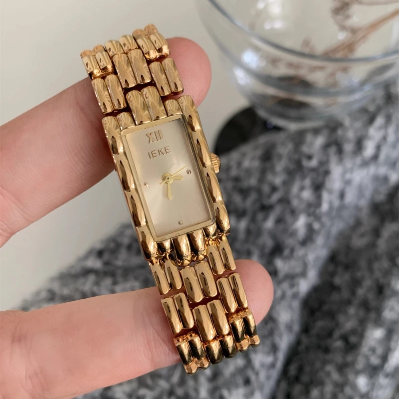 Classic trend women's watch elegant and simple clear wind 2025 waterproof quartz watch birthday gift