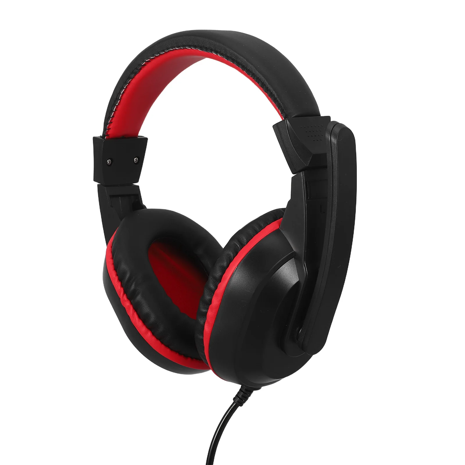 

1 Headphones Mic Studio Headphones Noise-Canceling Pc Headset Wired Stereo Headset For Pc Laptop Adjustable