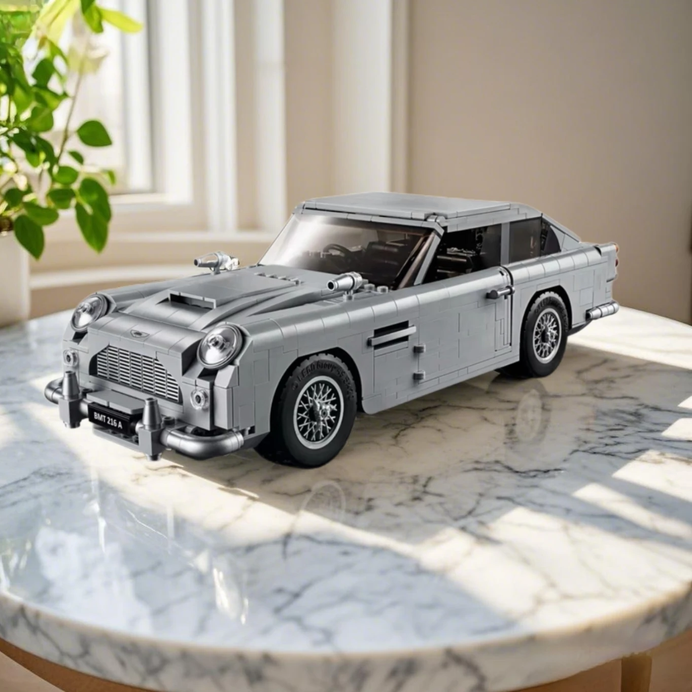 المبيعات الساخنة 007 جيمس بوند التكنولوجيا سيارة سلسلة 1295 قطعة 10262 اللبنات مارتن ديسيبل نموذج الهدايا اللعب أستونز السيارات الكلاسيكية #1