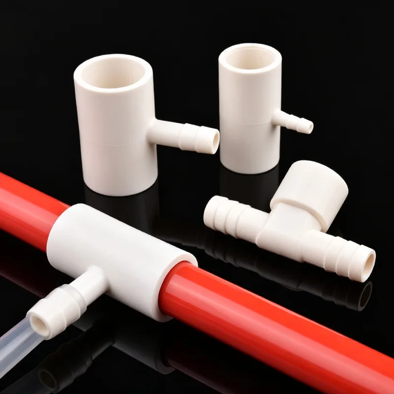 1~5 Pcs Aquarium Fish Tank PVC Pipe Pagoda Connector Pipeline Water Delivery Hose Accessory Garden Irrigation Water Pipe Joint