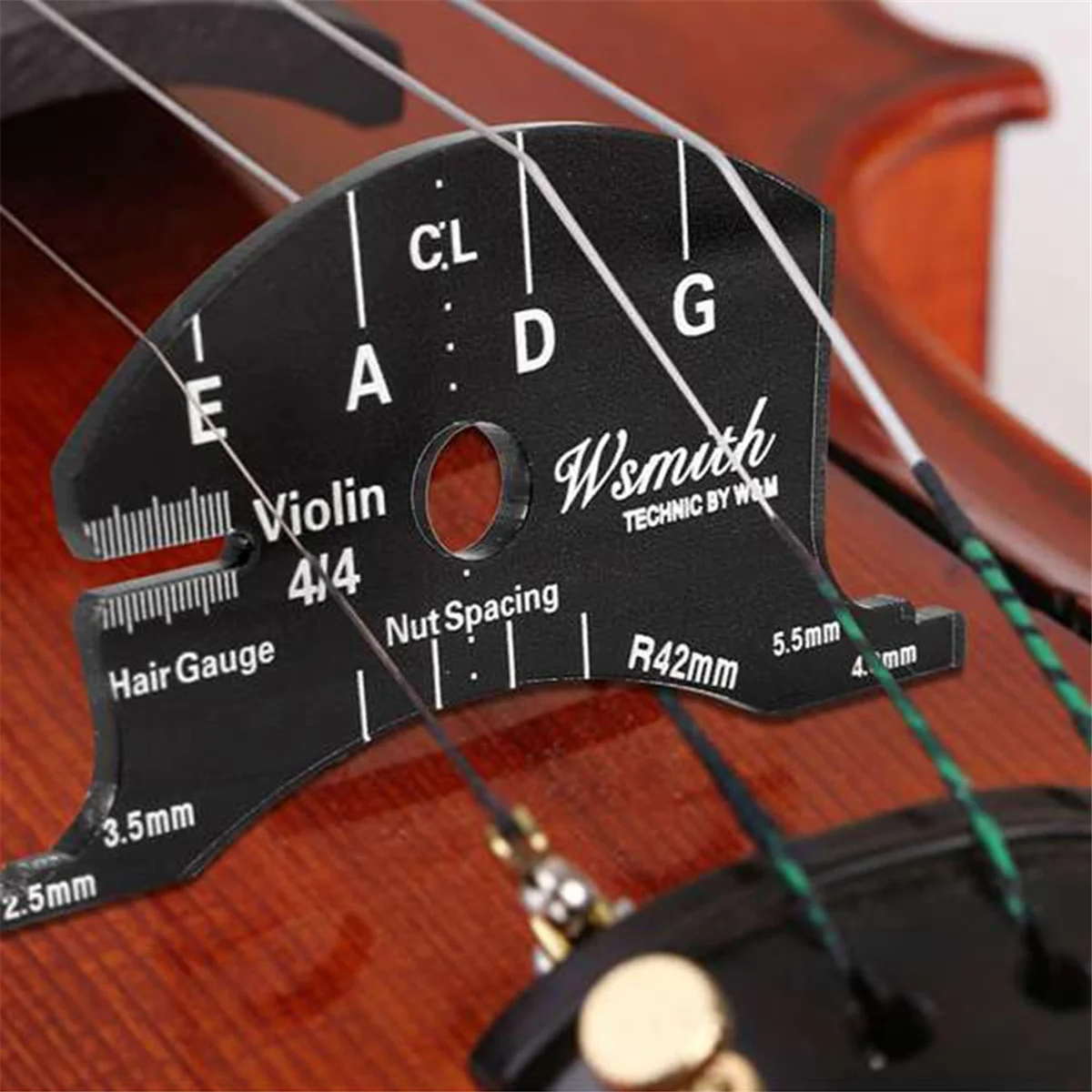 SMIEA Ponteiros de Violino Modelo de Molde Multifuncional 4/4 Pontes de Violino Ferramenta de Referência de Reparo Raspador de Fingerboard Ferramentas de Fabricação