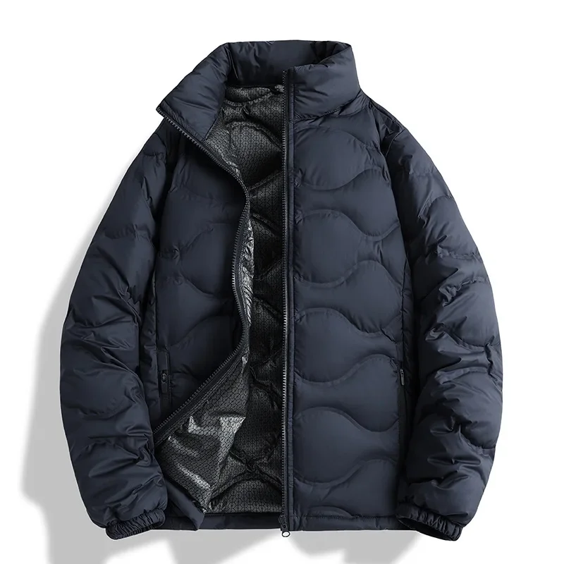 軽量ダウンジャケットメンズ秋冬新スタイルホワイトダックダウン暖かいアウターウェアカップルカジュアルトップ