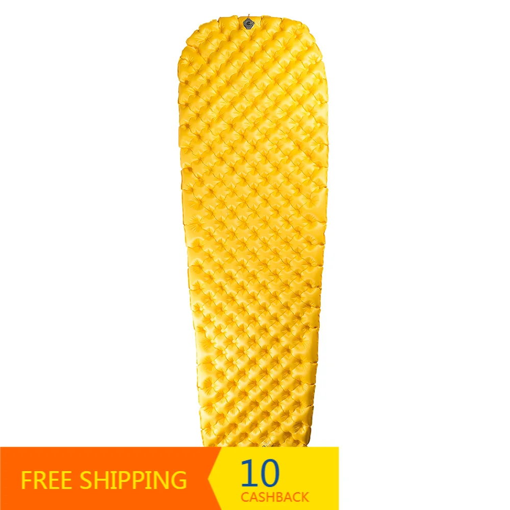 Ultralight Portable Inflatable Air Mattress Lightweight Mat For Backpacking Camping Trips