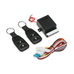 Kit centrale remoto Auto universale per Auto 12V blocco porta sistema di accesso senza chiave del veicolo con 2 telecomandi 433.92MHz