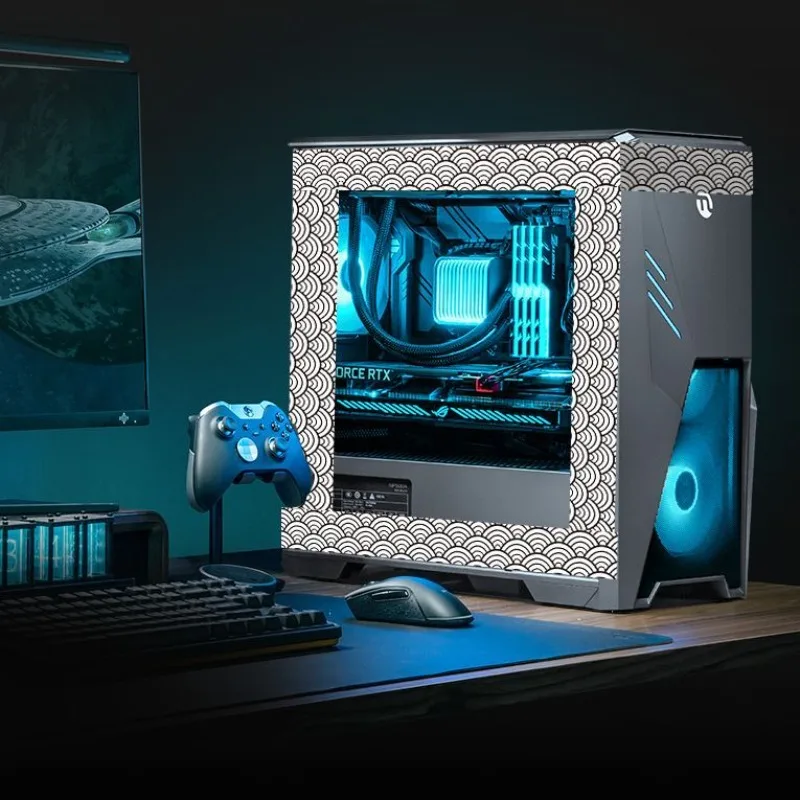 Mosaic Wave Pattern Fu Character Washi Tapes Japanese Stationery ,for DIY Scrapbooking Gift Box Packaging ,Decorative Tape Rolls