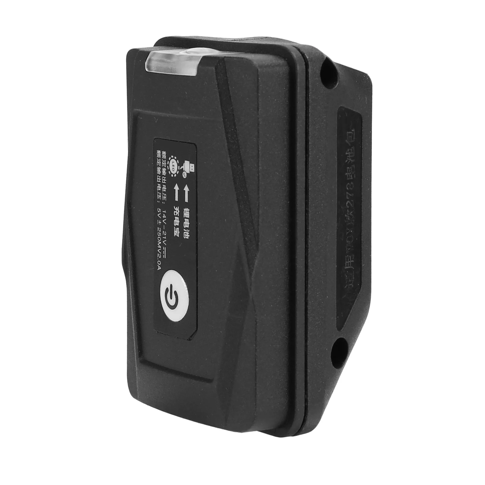 어댑터 라이트 램프 손전등 토치 USB 휴대폰 충전기, Worx Orange 4 핀 소켓, 20V 리튬 이온 배터리 보조배터리